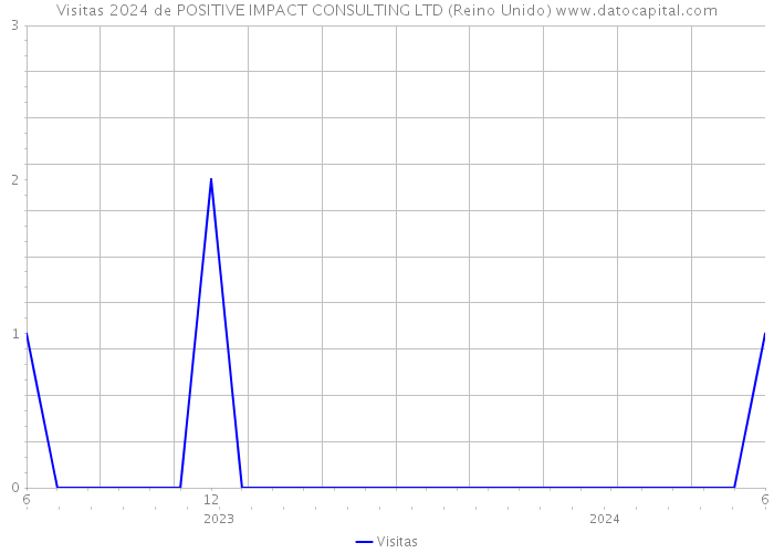 Visitas 2024 de POSITIVE IMPACT CONSULTING LTD (Reino Unido) 