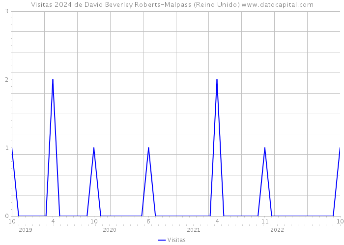 Visitas 2024 de David Beverley Roberts-Malpass (Reino Unido) 