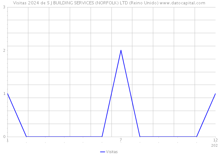 Visitas 2024 de S J BUILDING SERVICES (NORFOLK) LTD (Reino Unido) 