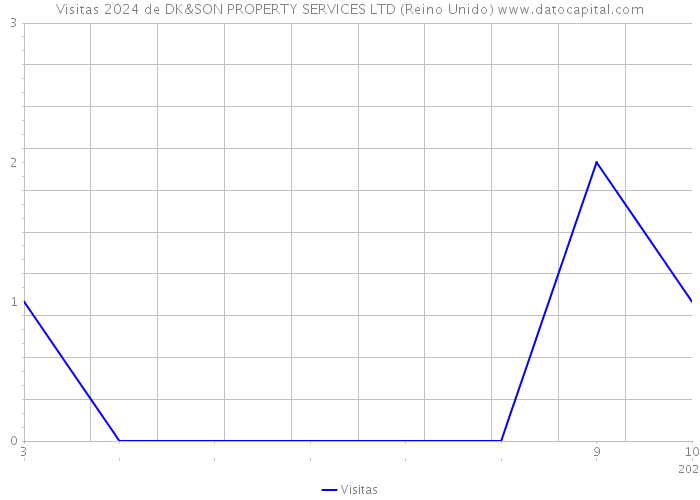 Visitas 2024 de DK&SON PROPERTY SERVICES LTD (Reino Unido) 