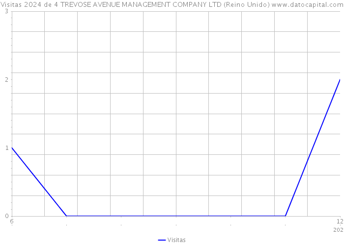 Visitas 2024 de 4 TREVOSE AVENUE MANAGEMENT COMPANY LTD (Reino Unido) 