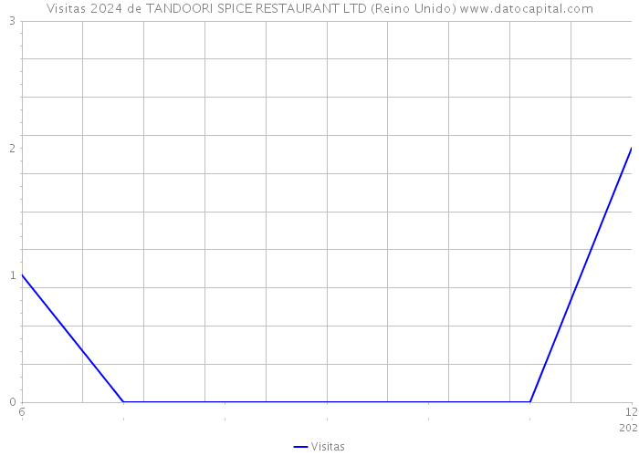 Visitas 2024 de TANDOORI SPICE RESTAURANT LTD (Reino Unido) 