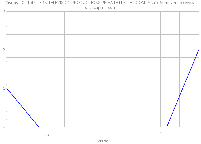 Visitas 2024 de TERN TELEVISION PRODUCTIONS PRIVATE LIMITED COMPANY (Reino Unido) 