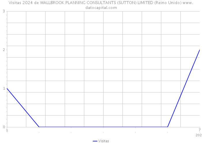 Visitas 2024 de WALLBROOK PLANNING CONSULTANTS (SUTTON) LIMITED (Reino Unido) 