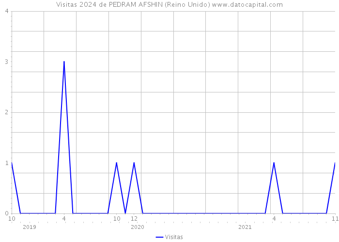 Visitas 2024 de PEDRAM AFSHIN (Reino Unido) 