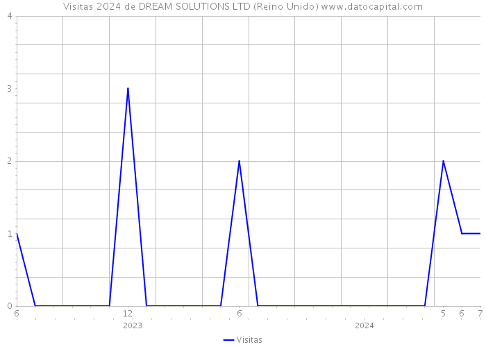 Visitas 2024 de DREAM SOLUTIONS LTD (Reino Unido) 