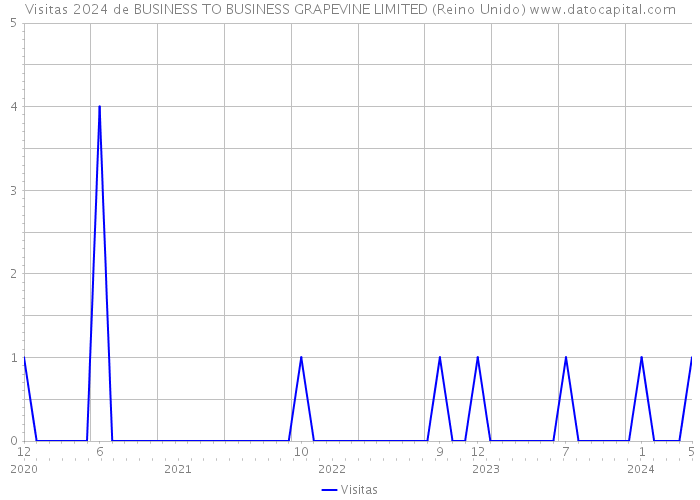 Visitas 2024 de BUSINESS TO BUSINESS GRAPEVINE LIMITED (Reino Unido) 