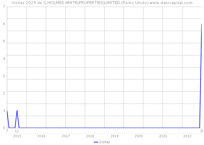 Visitas 2024 de G.HOLMES WHITE(PROPERTIES)LIMITED (Reino Unido) 