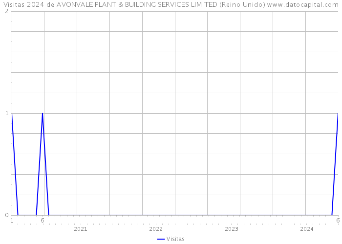 Visitas 2024 de AVONVALE PLANT & BUILDING SERVICES LIMITED (Reino Unido) 