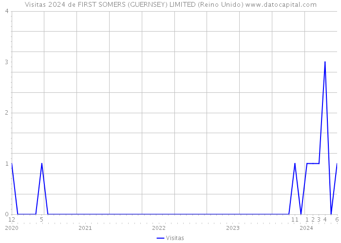 Visitas 2024 de FIRST SOMERS (GUERNSEY) LIMITED (Reino Unido) 