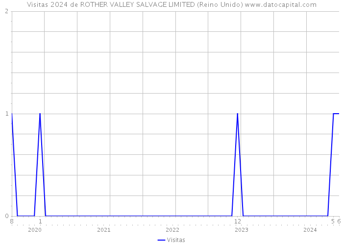 Visitas 2024 de ROTHER VALLEY SALVAGE LIMITED (Reino Unido) 