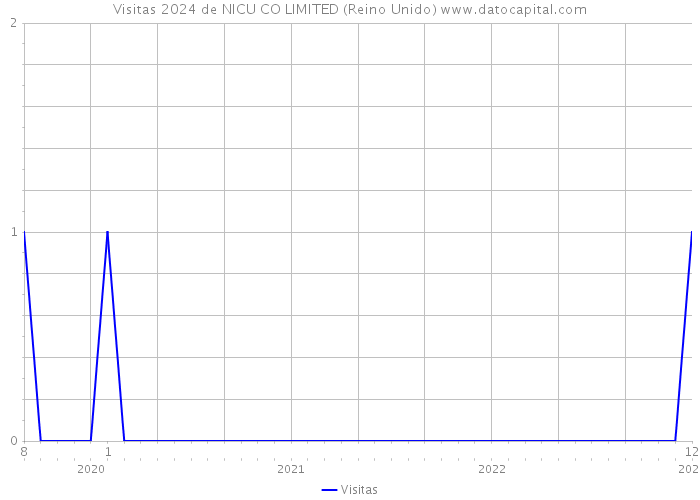 Visitas 2024 de NICU CO LIMITED (Reino Unido) 