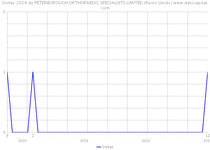 Visitas 2024 de PETERBOROUGH ORTHOPAEDIC SPECIALISTS LIMITED (Reino Unido) 