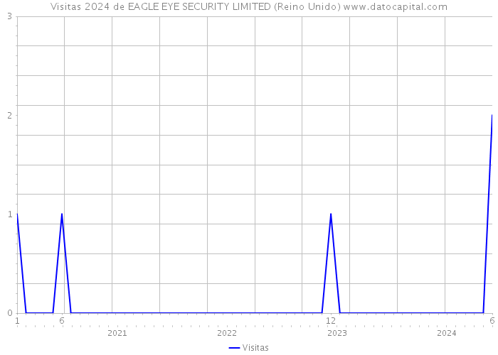 Visitas 2024 de EAGLE EYE SECURITY LIMITED (Reino Unido) 