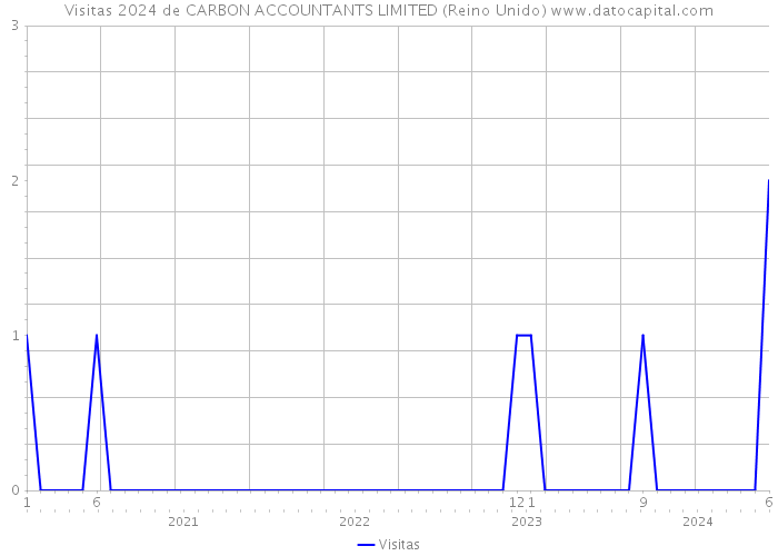 Visitas 2024 de CARBON ACCOUNTANTS LIMITED (Reino Unido) 