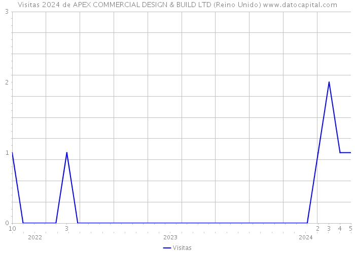 Visitas 2024 de APEX COMMERCIAL DESIGN & BUILD LTD (Reino Unido) 