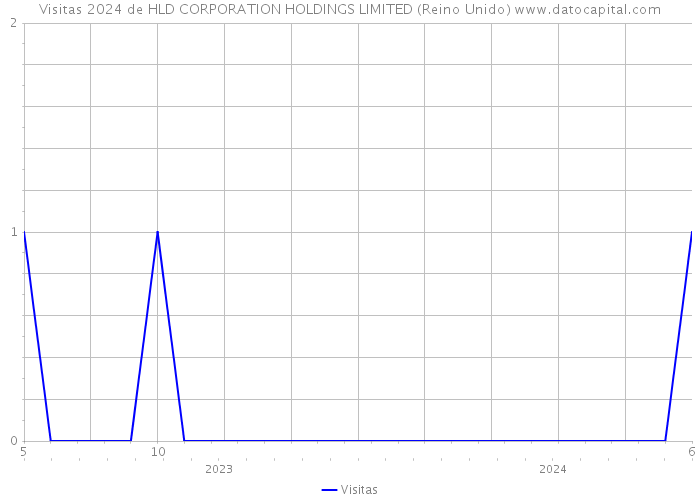 Visitas 2024 de HLD CORPORATION HOLDINGS LIMITED (Reino Unido) 