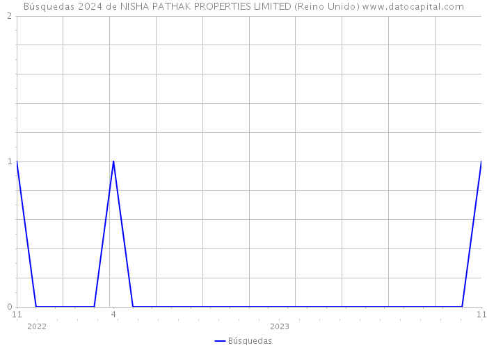 Búsquedas 2024 de NISHA PATHAK PROPERTIES LIMITED (Reino Unido) 