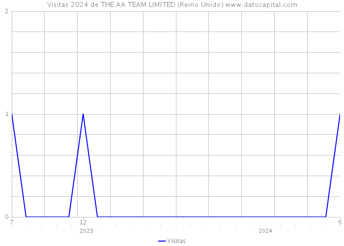 Visitas 2024 de THE AA TEAM LIMITED (Reino Unido) 