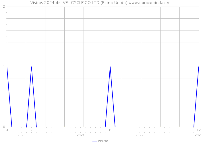 Visitas 2024 de IVEL CYCLE CO LTD (Reino Unido) 