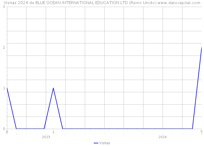 Visitas 2024 de BLUE OCEAN INTERNATIONAL EDUCATION LTD (Reino Unido) 