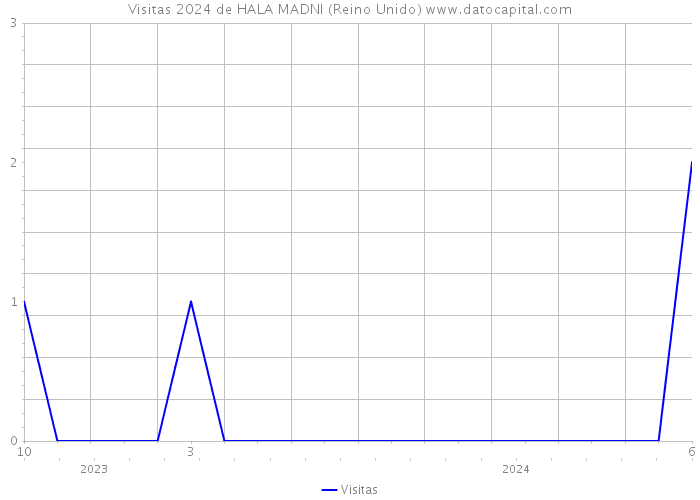 Visitas 2024 de HALA MADNI (Reino Unido) 