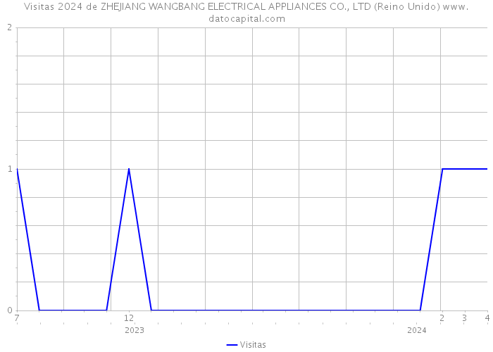 Visitas 2024 de ZHEJIANG WANGBANG ELECTRICAL APPLIANCES CO., LTD (Reino Unido) 