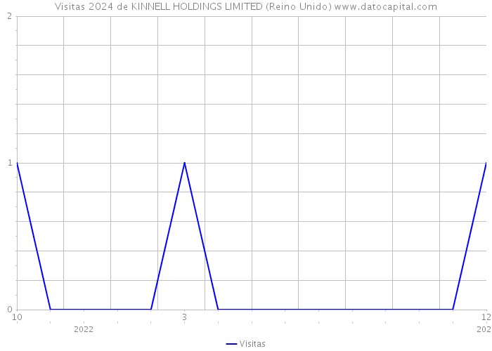 Visitas 2024 de KINNELL HOLDINGS LIMITED (Reino Unido) 