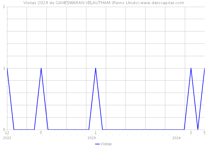 Visitas 2024 de GANESWARAN VELAUTHAM (Reino Unido) 