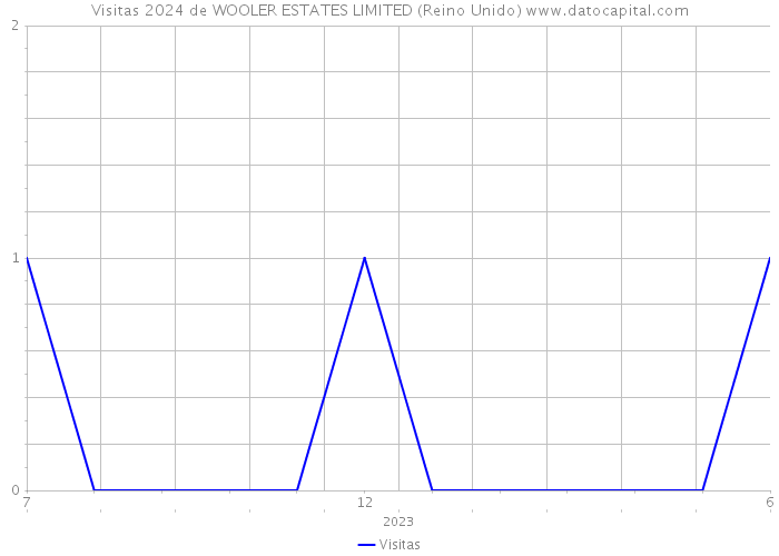 Visitas 2024 de WOOLER ESTATES LIMITED (Reino Unido) 