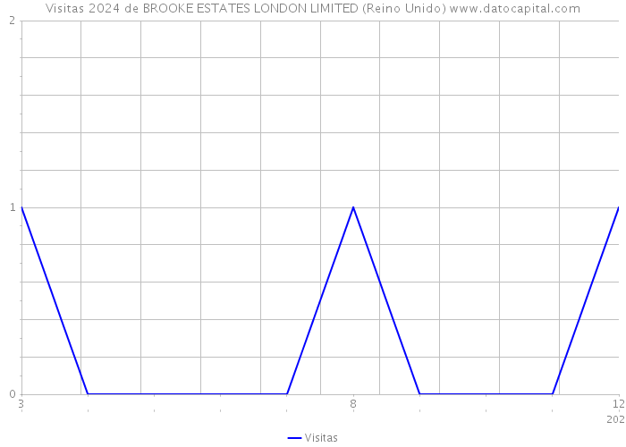 Visitas 2024 de BROOKE ESTATES LONDON LIMITED (Reino Unido) 