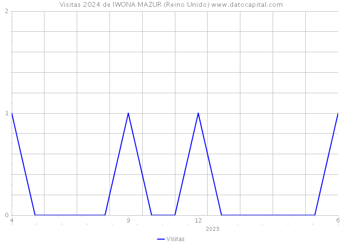 Visitas 2024 de IWONA MAZUR (Reino Unido) 