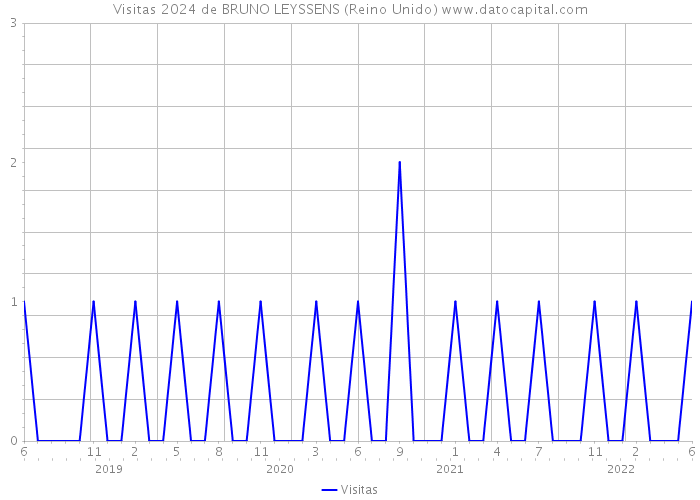 Visitas 2024 de BRUNO LEYSSENS (Reino Unido) 