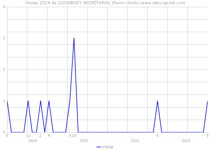 Visitas 2024 de GOODBODY SECRETARIAL (Reino Unido) 