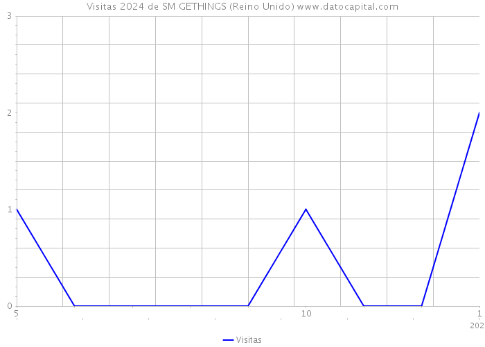 Visitas 2024 de SM GETHINGS (Reino Unido) 