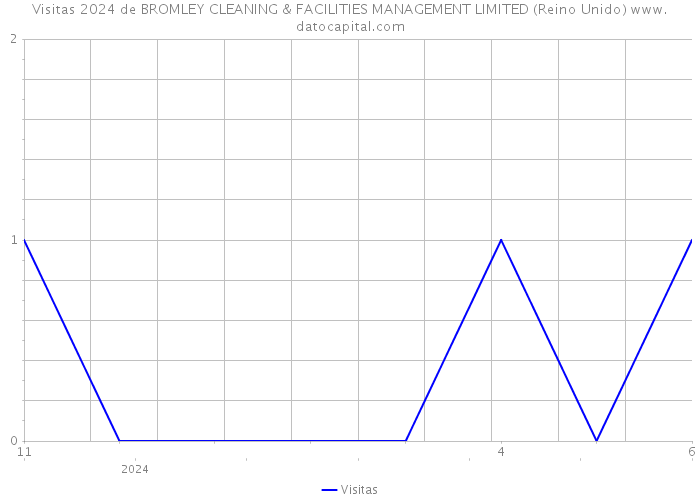 Visitas 2024 de BROMLEY CLEANING & FACILITIES MANAGEMENT LIMITED (Reino Unido) 