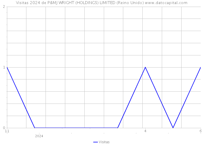 Visitas 2024 de P&MJ WRIGHT (HOLDINGS) LIMITED (Reino Unido) 