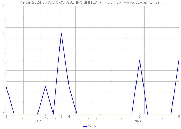 Visitas 2024 de SUBIC CONSULTING LIMITED (Reino Unido) 