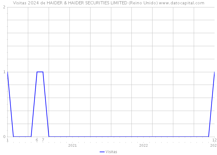 Visitas 2024 de HAIDER & HAIDER SECURITIES LIMITED (Reino Unido) 