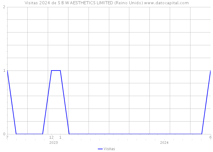 Visitas 2024 de S B W AESTHETICS LIMITED (Reino Unido) 