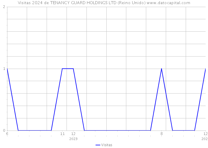 Visitas 2024 de TENANCY GUARD HOLDINGS LTD (Reino Unido) 