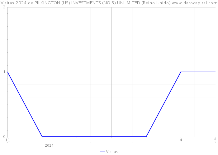 Visitas 2024 de PILKINGTON (US) INVESTMENTS (NO.3) UNLIMITED (Reino Unido) 