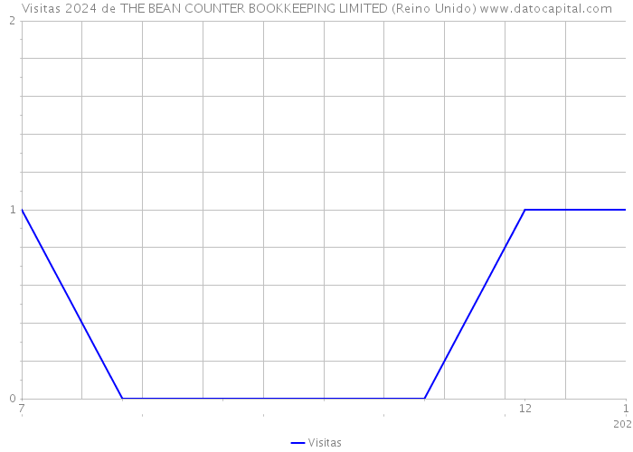 Visitas 2024 de THE BEAN COUNTER BOOKKEEPING LIMITED (Reino Unido) 