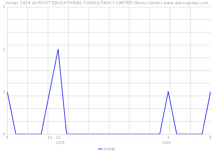 Visitas 2024 de PIVOT EDUCATIONAL CONSULTANCY LIMITED (Reino Unido) 