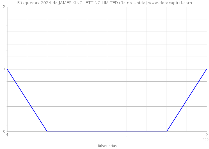 Búsquedas 2024 de JAMES KING LETTING LIMITED (Reino Unido) 
