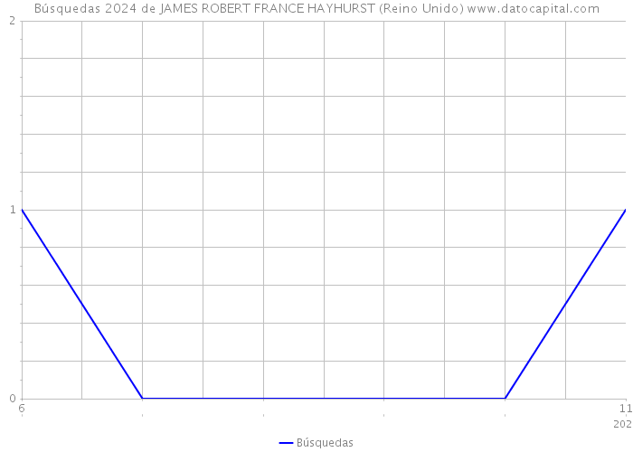 Búsquedas 2024 de JAMES ROBERT FRANCE HAYHURST (Reino Unido) 