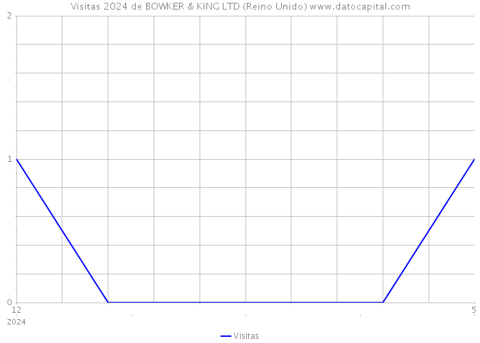 Visitas 2024 de BOWKER & KING LTD (Reino Unido) 