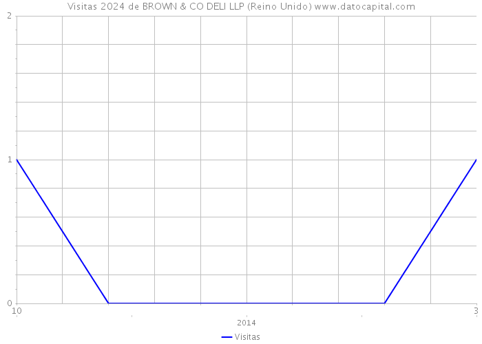 Visitas 2024 de BROWN & CO DELI LLP (Reino Unido) 