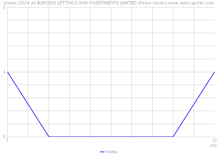 Visitas 2024 de BURGESS LETTINGS AND INVESTMENTS LIMITED (Reino Unido) 
