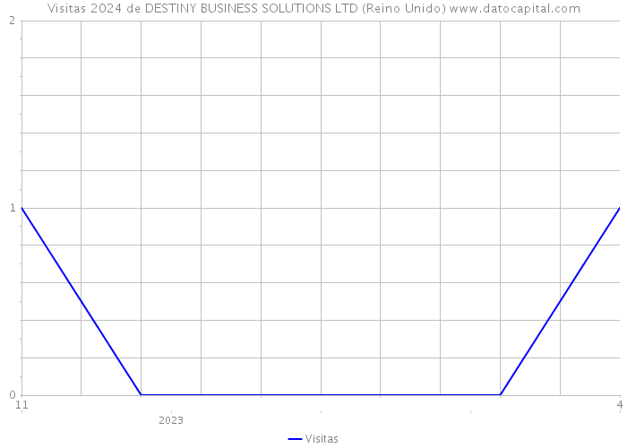 Visitas 2024 de DESTINY BUSINESS SOLUTIONS LTD (Reino Unido) 